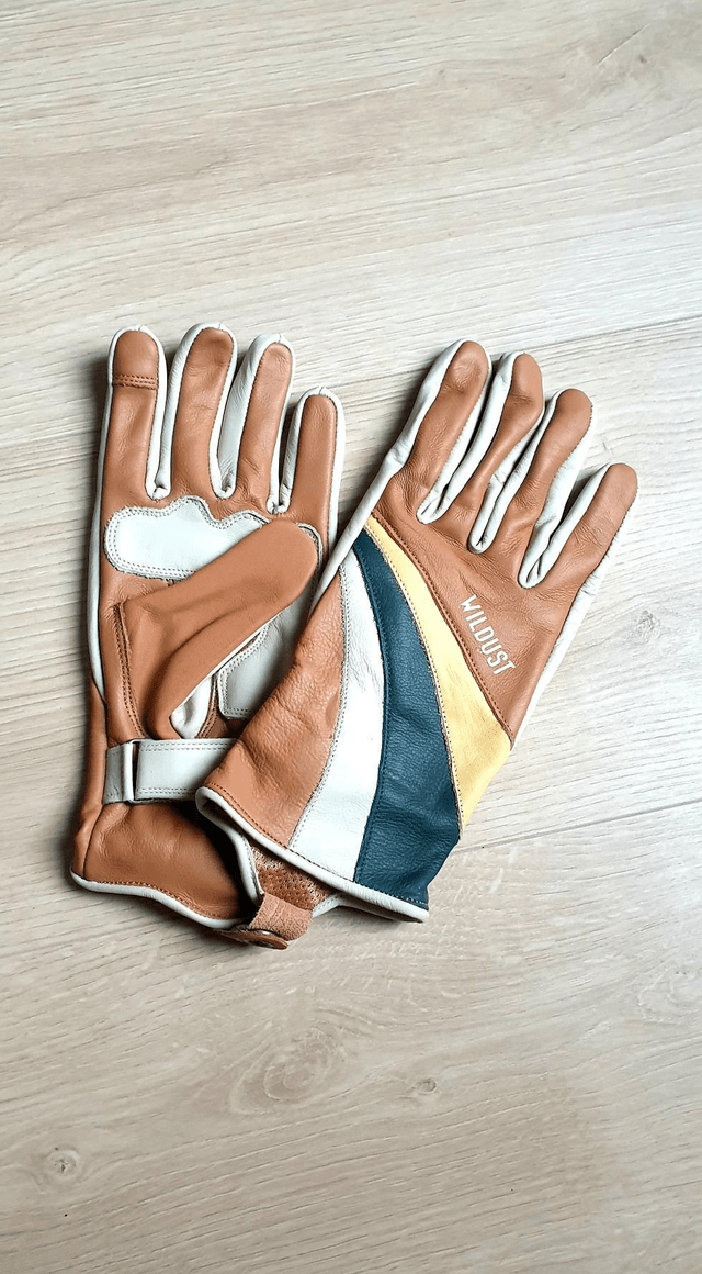 Gants - STRIPES CAMEL 