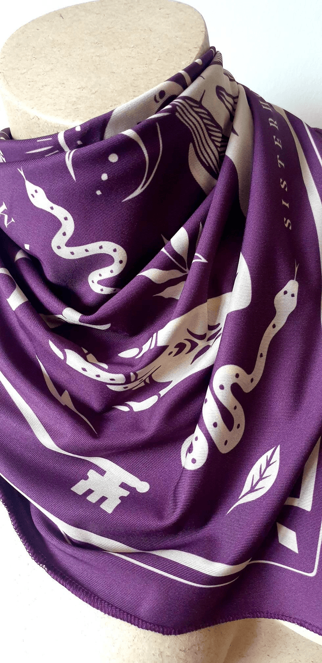 Foulard - THERAPY PURPLE 