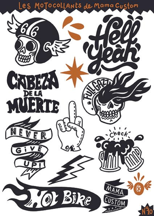 Stickers - HOT BIKE