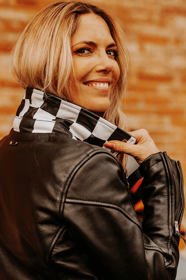 Veste Cuir - QUEEN