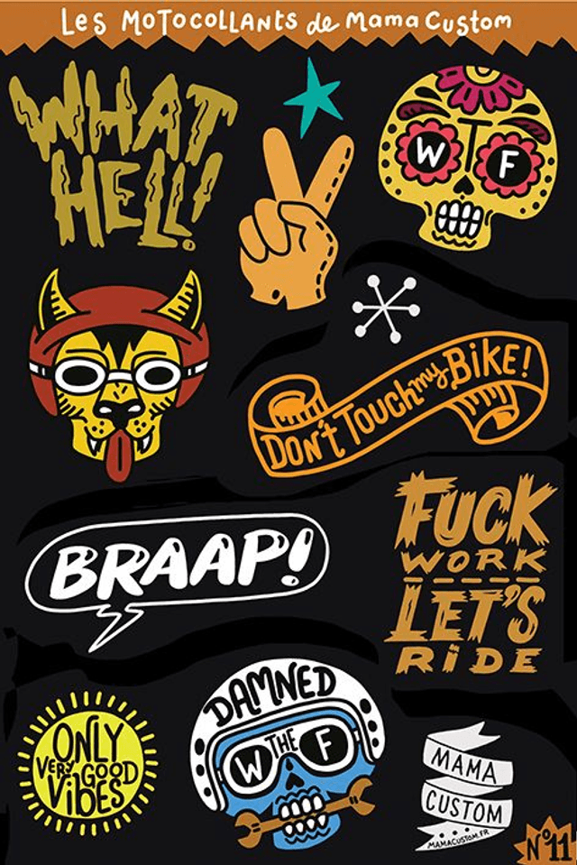 Stickers - BRAAP