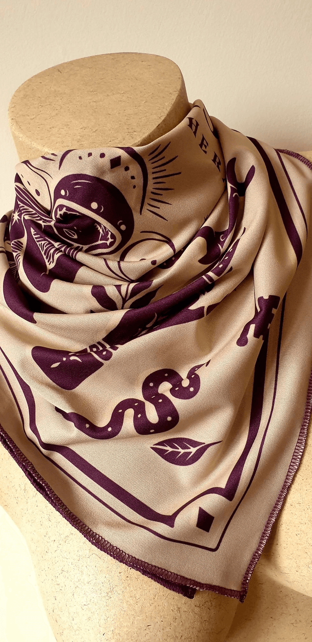 Foulard - THERAPY PURPLE 