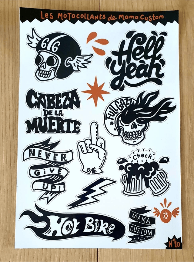 Stickers - HOT BIKE