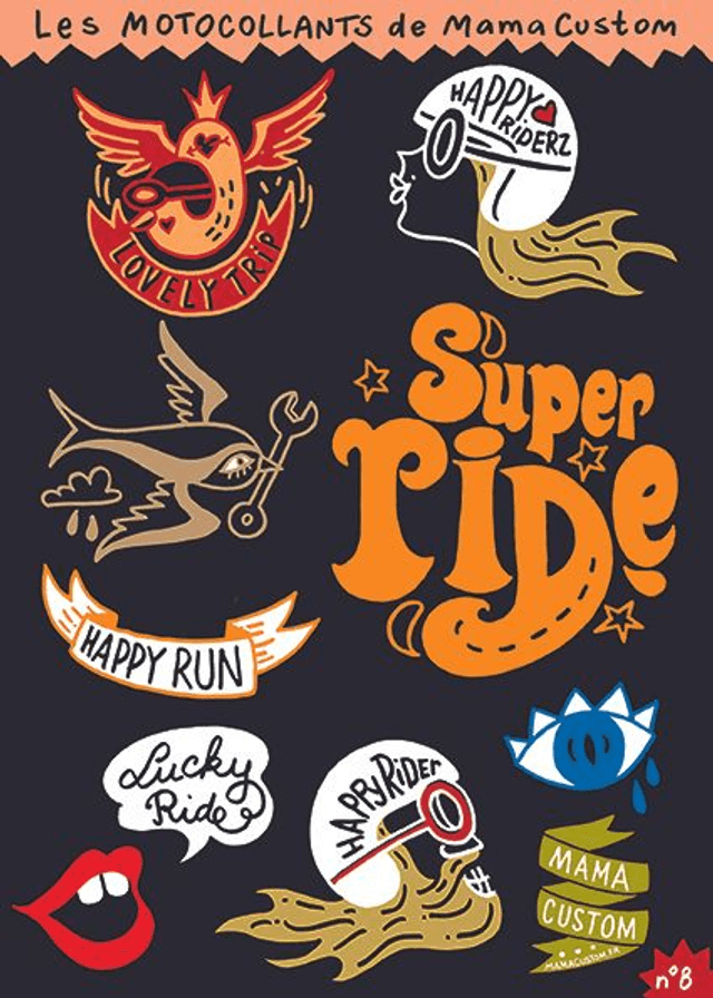 Stickers - SUPER RIDE