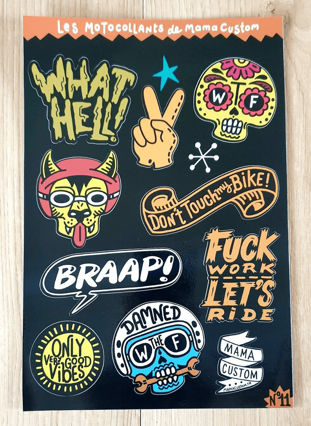 Stickers - BRAAP