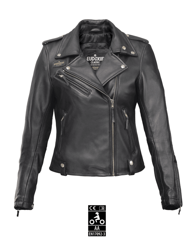 Veste Cuir - FLOWER
